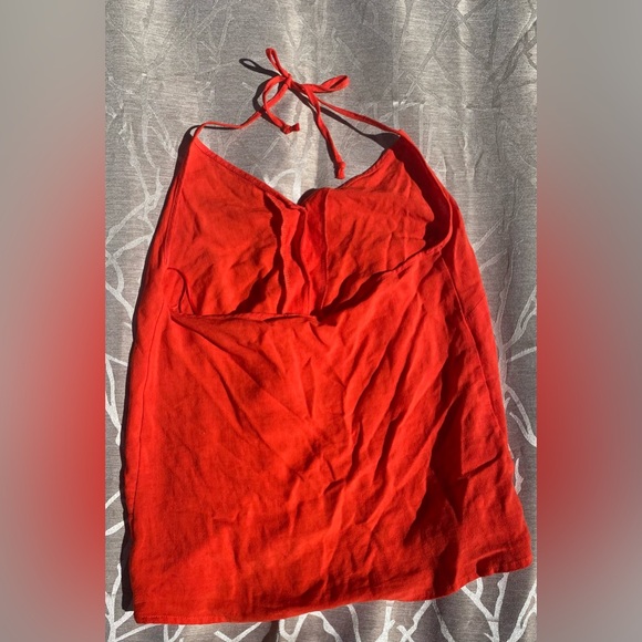 Urban Romantics button up halter top - Picture 2 of 3